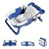 Can Feel The Temperature Anti-mold Anti-bacteria Bath Basin，Baby Bath Tub Large, Foldable Baby Bath For Home Use, Bath net