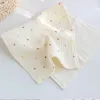 Cotton Muslin Baby Face Towel Long Burp Cloth for Newborn Kindergarten Hand Towels Infant Drooling Bibs Washcloth Baby Items