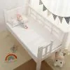 Summer Children 3D Breathable Bed Bumper Baby Cartoon Pure Cotton Thin Section Bed Bumper One-piece Universal Newborn Bed Bumper