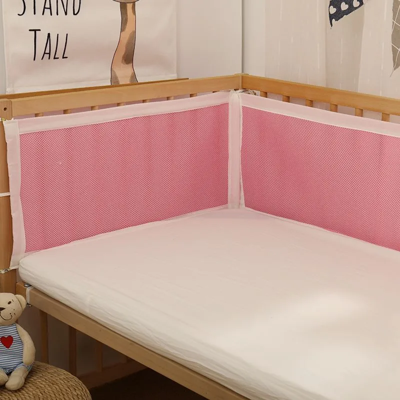 Summer Children 3D Breathable Bed Bumper Baby Cartoon Pure Cotton Thin Section Bed Bumper One-piece Universal Newborn Bed Bumper