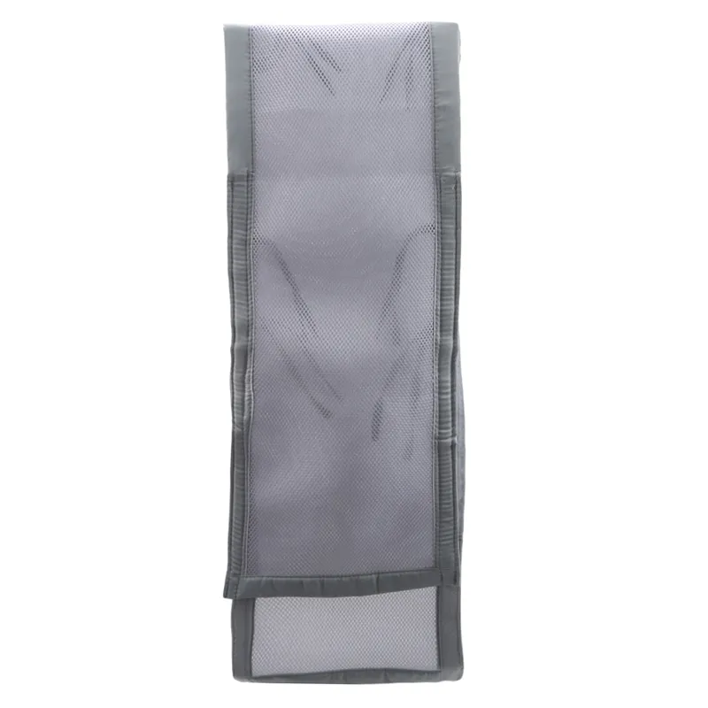 Mesh Crib Soild Color Breathable Bed Crib Bumper Grey Liner For Standard Baby Crib Full-Size Wieg Ademend Mesh Bed Bumper