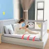 IMBABY Adjustable Baby Bed Rail Anti Fall Safety Barrier for Toddler Cribs Beds Portable Bedside Protector Secure Easy Install