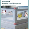 IMBABY Adjustable Baby Bed Rail Anti Fall Safety Barrier for Toddler Cribs Beds Portable Bedside Protector Secure Easy Install