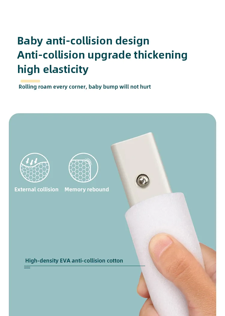 IMBABY Adjustable Baby Bed Rail Anti Fall Safety Barrier for Toddler Cribs Beds Portable Bedside Protector Secure Easy Install