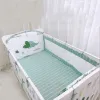 Summer Crib Surround Bed Sheet Set Pure Cotton Children's Bedding Anti-collision Crib Surround Removable Washable Bed Fence