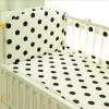 Summer Crib Surround Bed Sheet Set Pure Cotton Children's Bedding Anti-collision Crib Surround Removable Washable Bed Fence