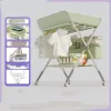6-in-1 Adjustable Baby Care Station - Height-Adjustable Changing Table, Foldable Massage & Bathing Platform