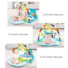 Baby Music Rack Play Mat Baby Rug Early Educational Toy Kids Piano Keyboard Carpet Gym Crawling Activity for Infant Gift