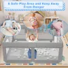 Baby Playpen for Children Play Area Baby Playground 6 Month~6 Years Old Kids Ball Pit Playpen Indoor Baby Safety Fence