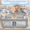 Baby Playpen for Children Play Area Baby Playground 6 Month~6 Years Old Kids Ball Pit Playpen Indoor Baby Safety Fence