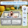 Baby Playpen for Children Play Area Baby Playground 6 Month~6 Years Old Kids Ball Pit Playpen Indoor Baby Safety Fence
