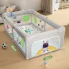 Baby Play Playpen Washable Baby Guardrail Indoor Children's Household Crawling Protective Mat Sponge To Prevent Bumps