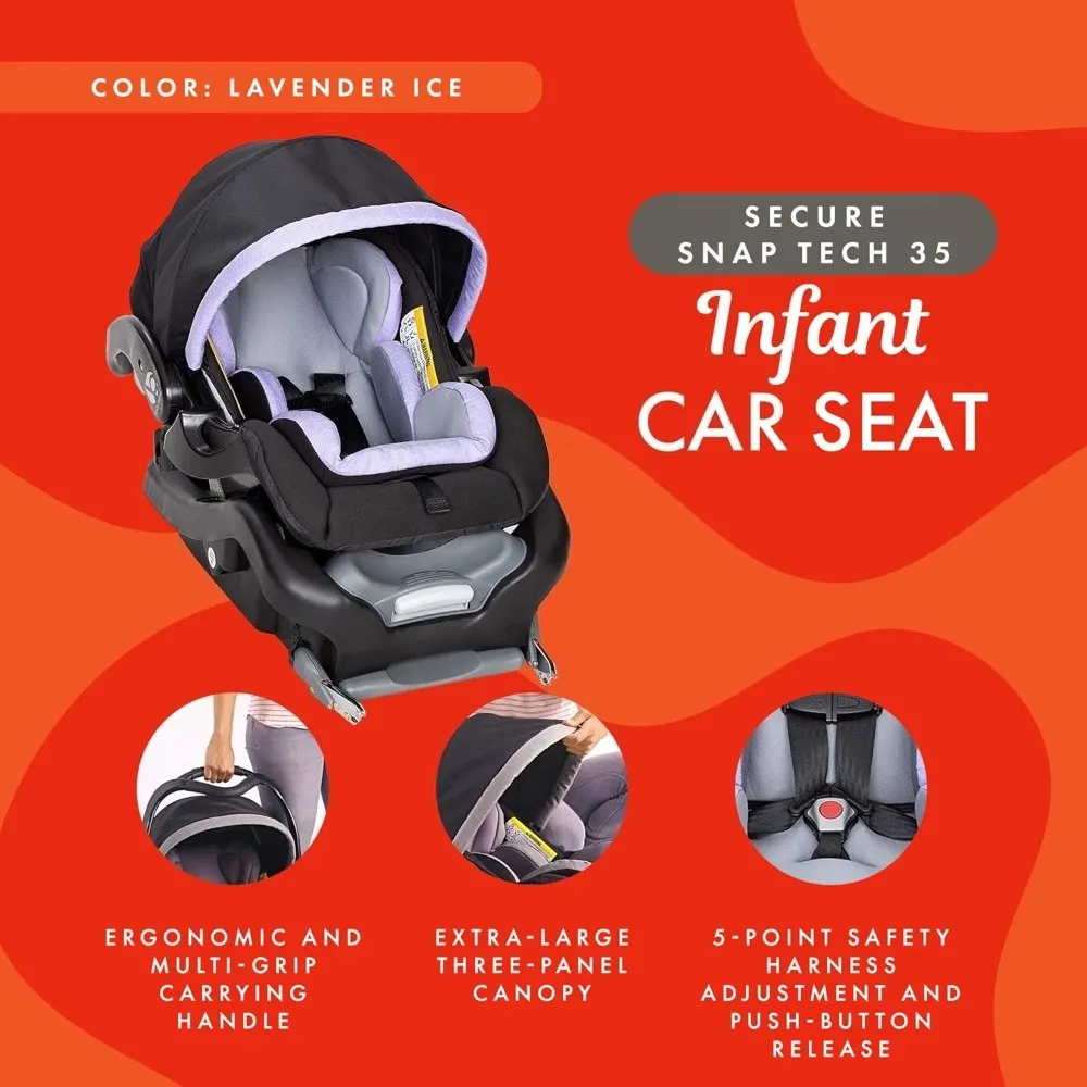 HOME -Infant Car Seat, Lavender Ice