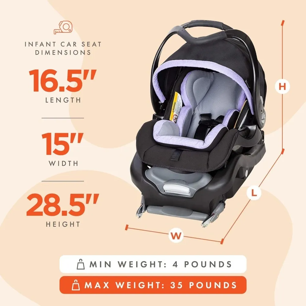 HOME -Infant Car Seat, Lavender Ice