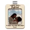 Drive Safe – Personalized Car Visor Clip with Custom Photo | Universal Car Accessory & Gift