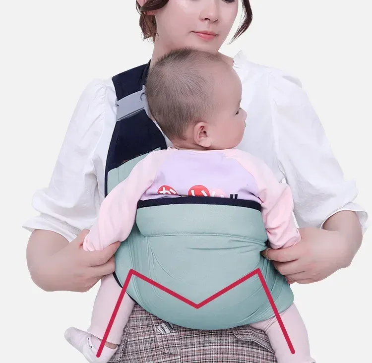2025 New Baby Carrier Ergonomic Child Carrier Wrap Multifunctional Baby Carrier Ring Sling for Baby Toddler Carrier Accessories