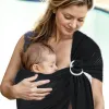 Baby Water Ring Sling Carrier | Lightweight Breathable Mesh Baby Wrap for Infant, Newborn, Kids and Toddlers