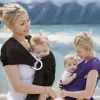 Baby Water Ring Sling Carrier | Lightweight Breathable Mesh Baby Wrap for Infant, Newborn, Kids and Toddlers