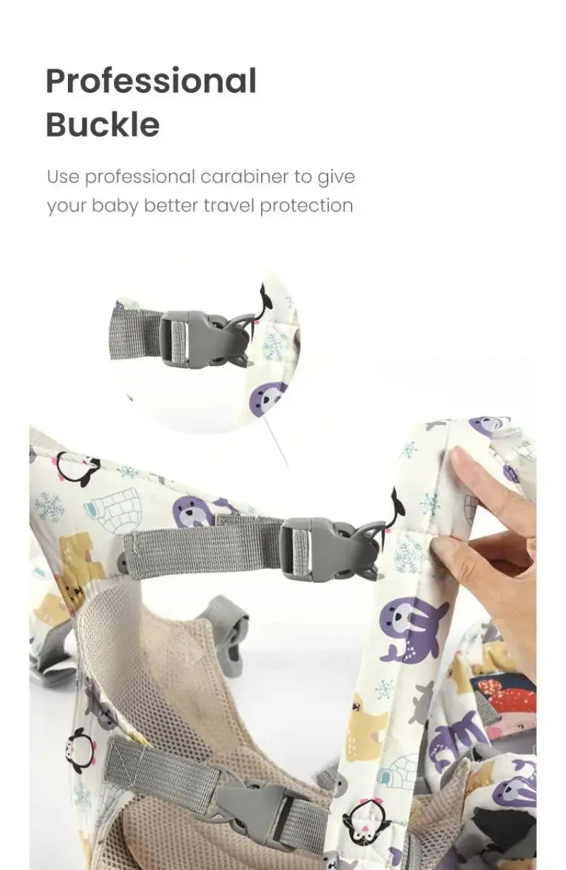 Cartoon Baby Carrier Wrap Front Carry Waist Stool Adjustable Ergonomic Newborn Carriers Baby Sling Breathable Babies Bag Product
