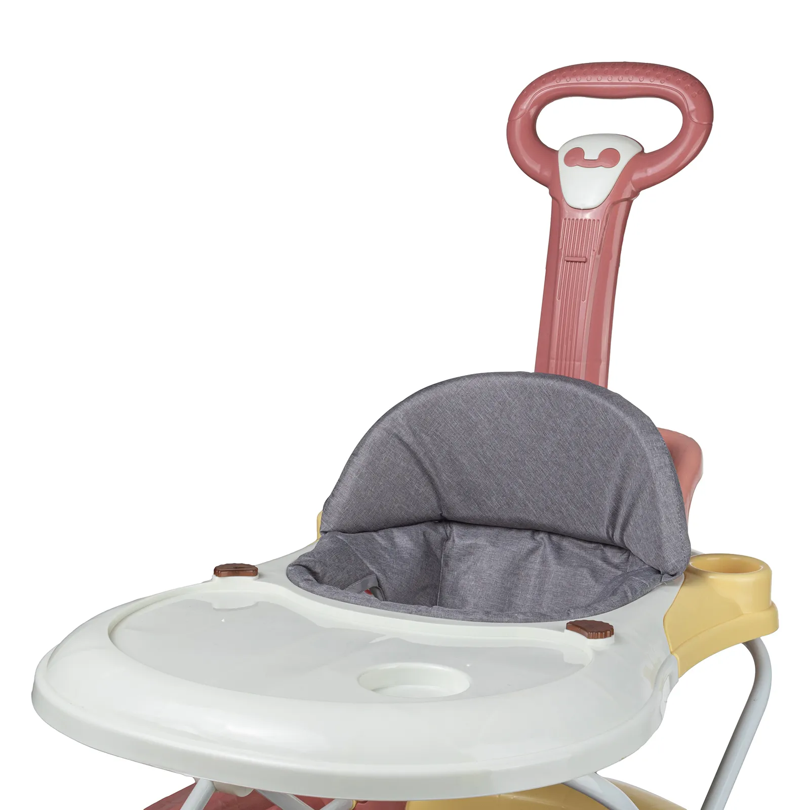Baby Multi-Functional Comfortable Walker With Awning Anti-Rollover Baby Walker Can Sit, Adjust And Shake The Walker