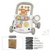 Baby Walker with Wheel for 18+ Months, Anti-Tipping Quiet Tires Toddler Learning Toy Birthday/Christmas Gift, Walker for Baby