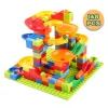 ​Children ​DIY Creative Bricks Assemble Building Blocks Toys Subsize Marble Race Labyrinth Ball Parent-Child Interaction Toys