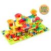 ​Children ​DIY Creative Bricks Assemble Building Blocks Toys Subsize Marble Race Labyrinth Ball Parent-Child Interaction Toys