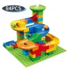 ​Children ​DIY Creative Bricks Assemble Building Blocks Toys Subsize Marble Race Labyrinth Ball Parent-Child Interaction Toys