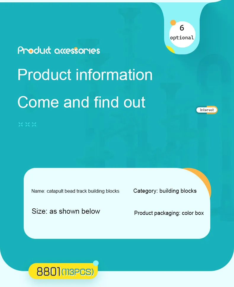 Marbles Run Catapult Track Building Blocks Slide Beads Educational Toys Children Gift Race Balls Toy Marble Track Race Set