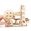 Spiral Marble Run 3D Wooden Puzzles for Adults and Teens DIY Model Building Kits with Mechanical Puzzles 