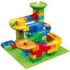 Marble Race Run Block Small Size Building Blocks Maze Ball Funnel Slide Blocks DIY Creative Bricks Assemble Toys Bulk Model Toys