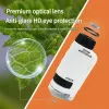 Pocket Microscope Kids Science Toy Kit 60-120x Educational Mini Handheld Microscope with LED Light Outdoor Children Stem Toy