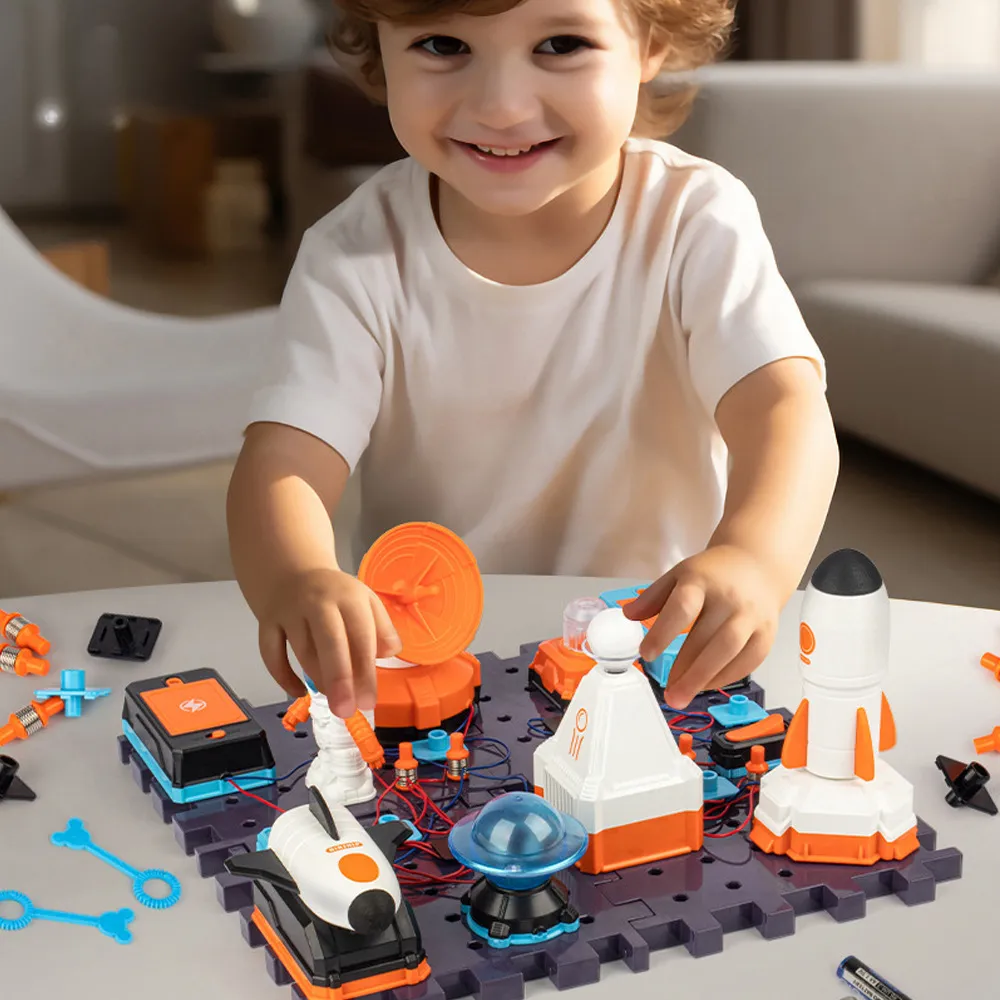 Science Toy DIY Electronic Blocks Kits – Educational Toy for Kids