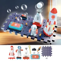 Science Toy DIY Electronic Blocks Kits Children Circuits Educational Toys Exploration Equipment Set Physical Toys for Kids