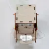 Robot Eating Coin Wood DIY Model Teaching Learning Stem Project Kit for Kid Science Experiment Education Toy Wooden Assemble Kit