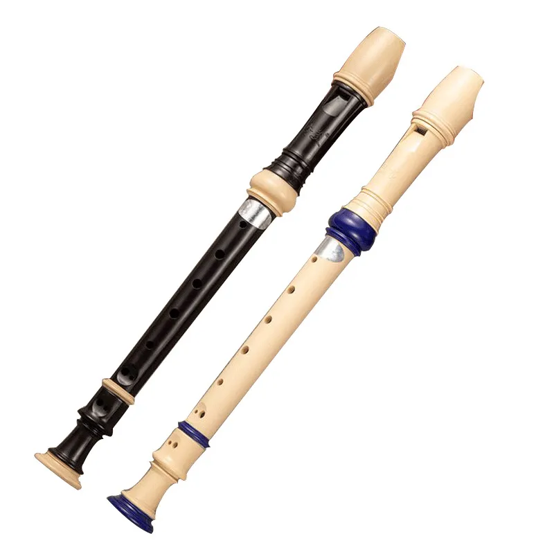 Professional 6/8 Hole Treble Flute Soprano Recorder Clarinet Harp For Beginner Learning Professional Instrument Germanic Style
