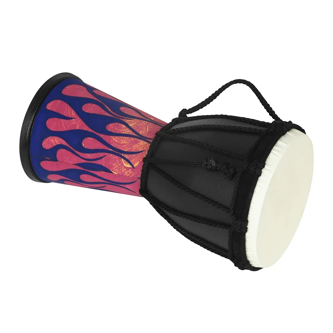 4 inch African Drum Handheld Children's Drum Portable ABS Drum Cavity Snare Drum Orff Gifts Percussion Musical Instruments