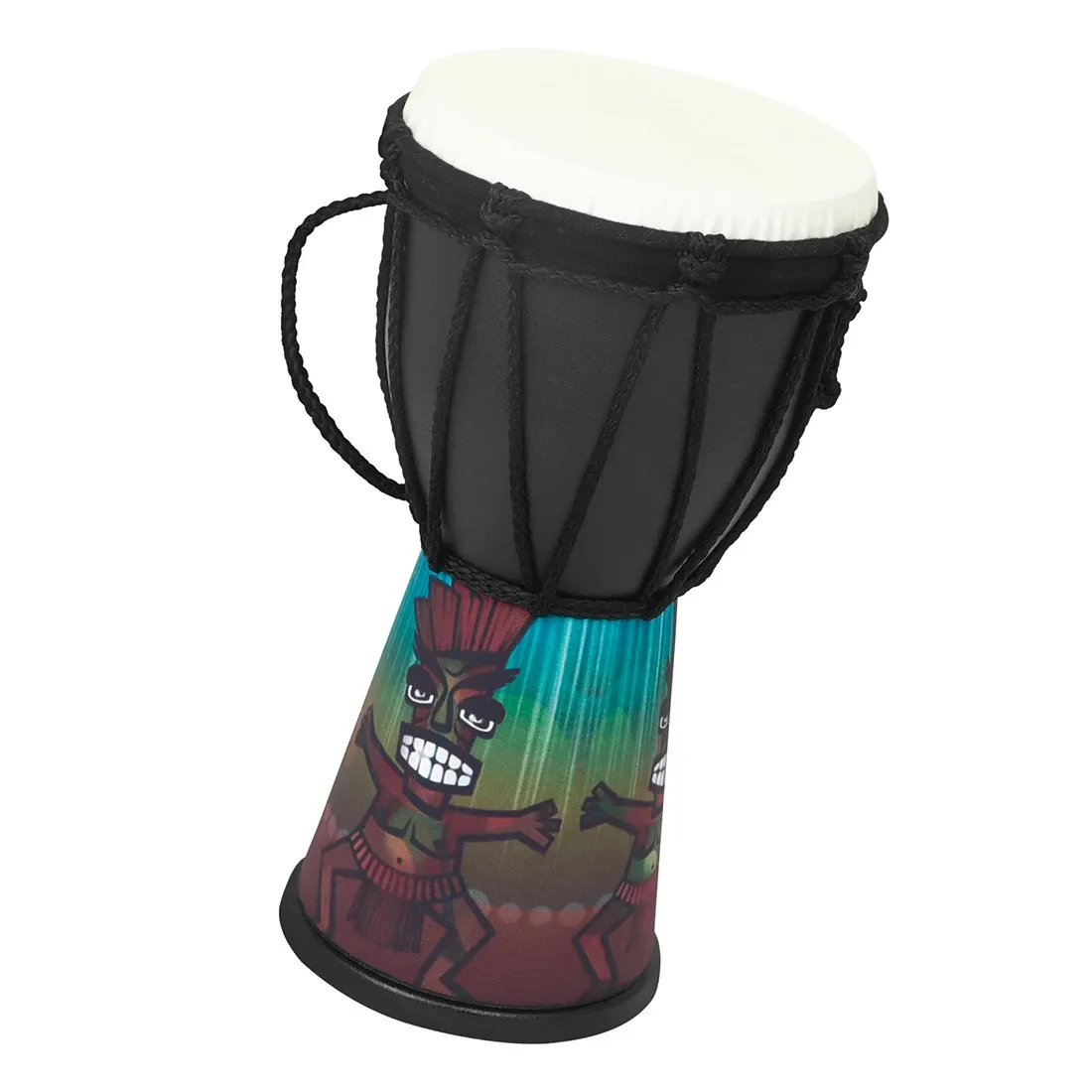 4 inch African Drum Handheld Children's Drum Portable ABS Drum Cavity Snare Drum Orff Gifts Percussion Musical Instruments
