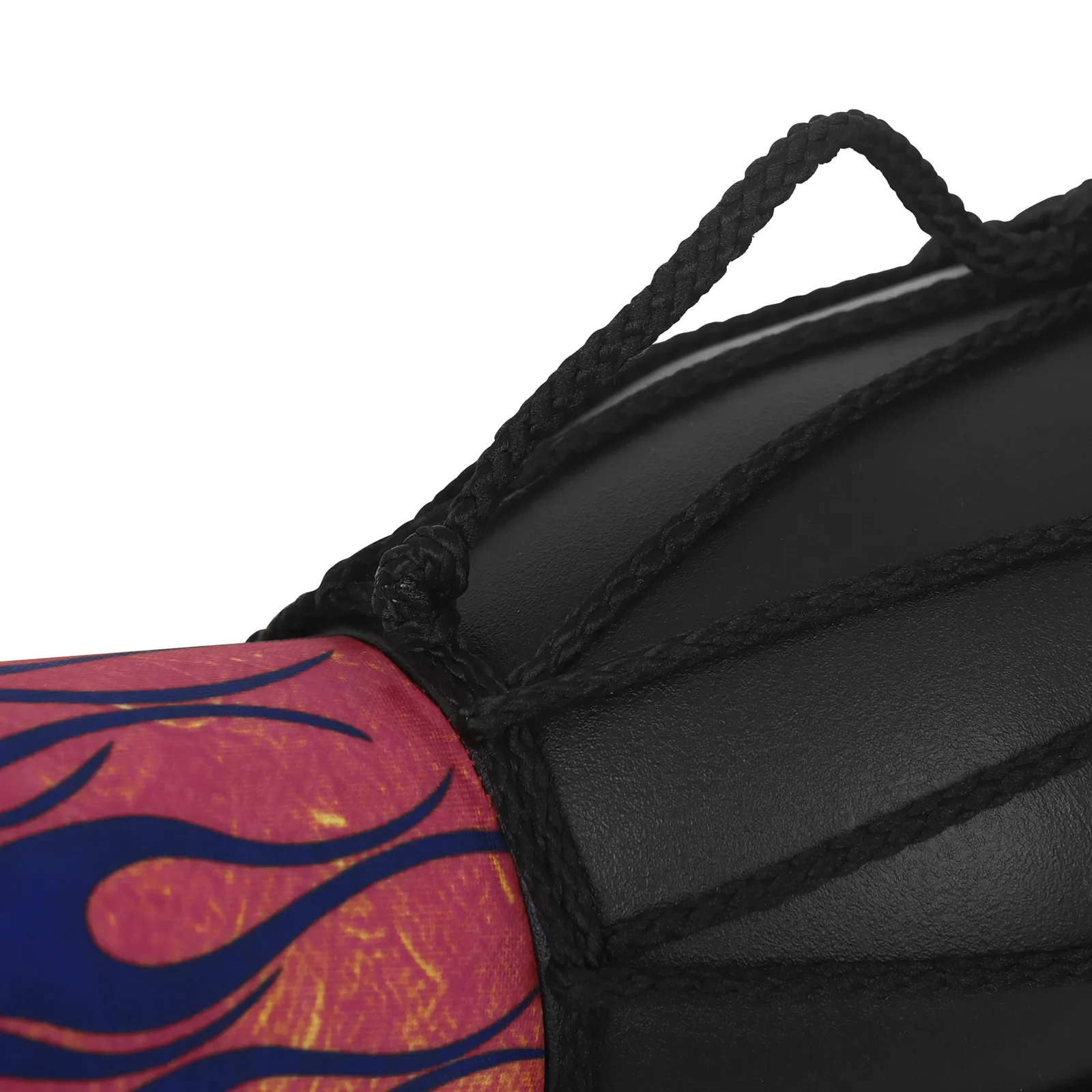 4 Inch African Drum Handmade Traditional African Hand Drum Colorful Djembe Drum for Children Study Percussion Musical Instrument