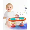 Baby Musical Drum Toy with Lights & Sounds – Infant Educational Gift