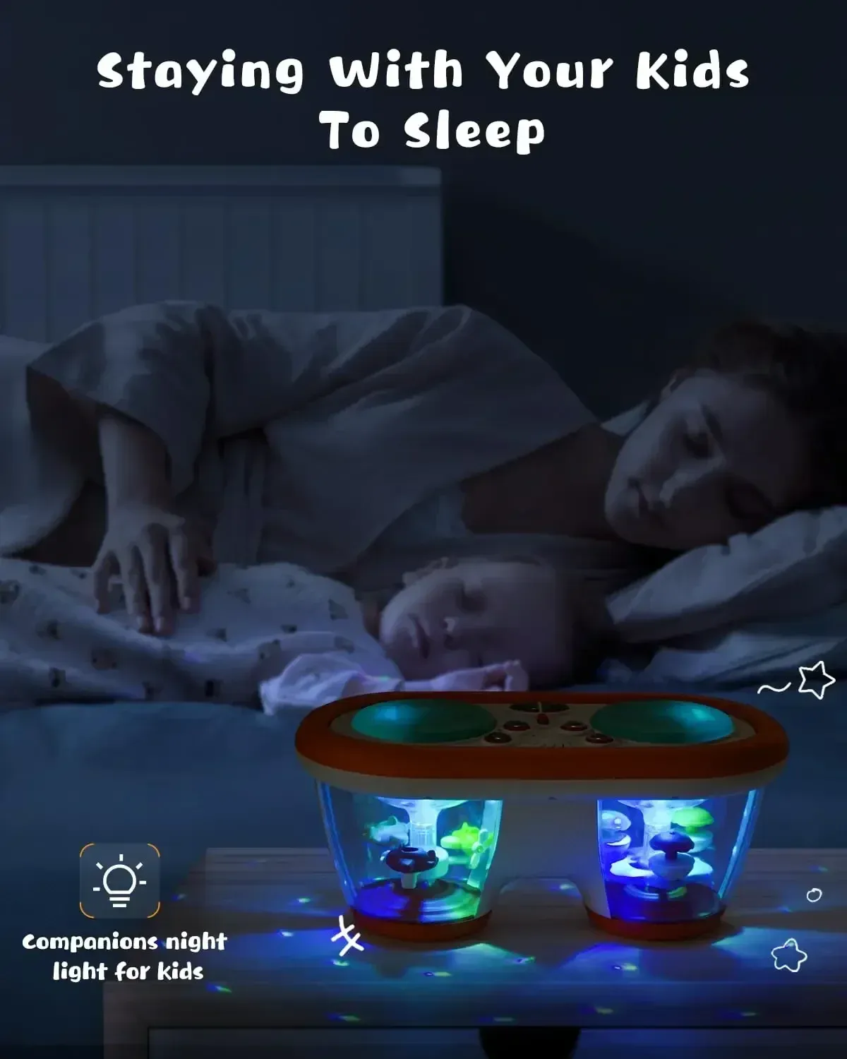 Baby Clap Drum 12+ Month Kids Musical Toy Infant Toys Rotating Music Sensory Light Up Toys Early Educational for Kids Gifts