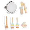Wooden Musical Instrument Set – Montessori Toys for Baby & Kids