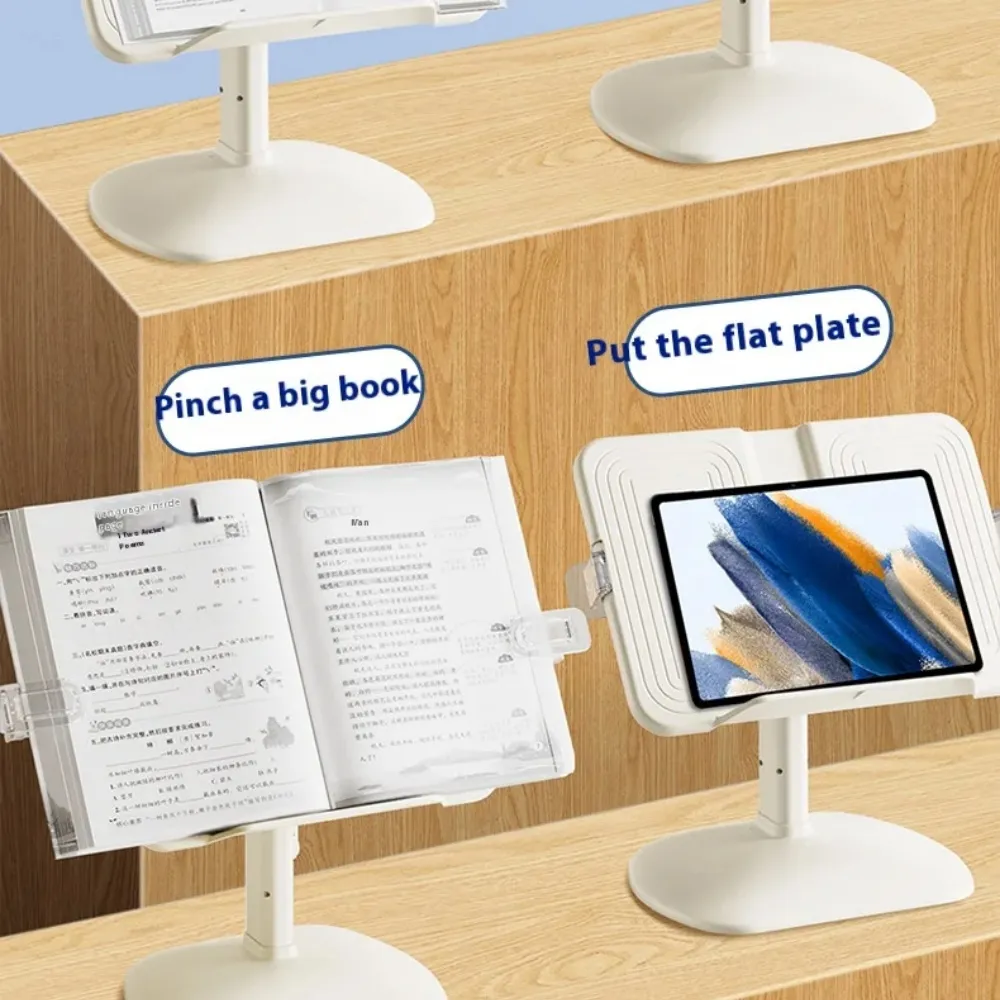 Multi Functional Reading Rack Bookshelf for Primary School Student To Study Book Clip for Fixing Adjustable for Lifting Lowering