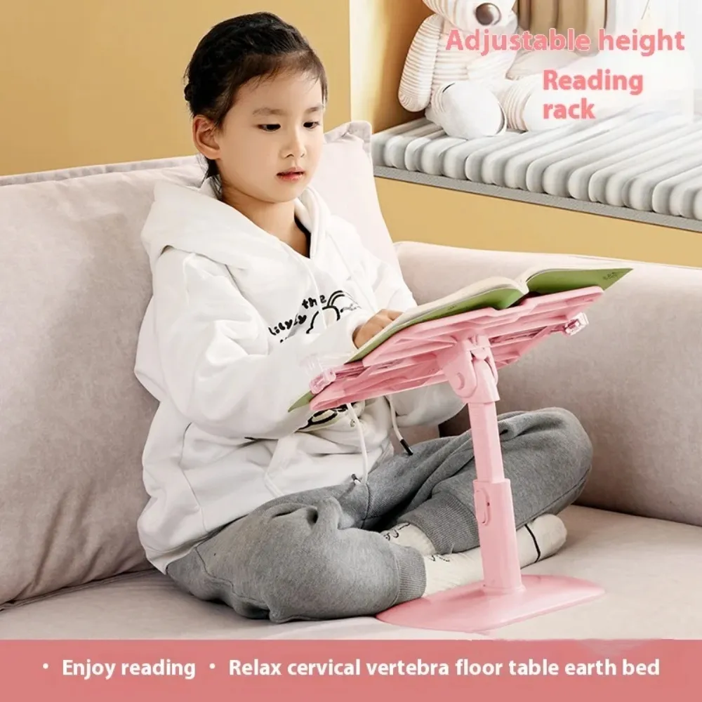 Multi Functional Reading Rack Bookshelf for Primary School Student To Study Book Clip for Fixing Adjustable for Lifting Lowering