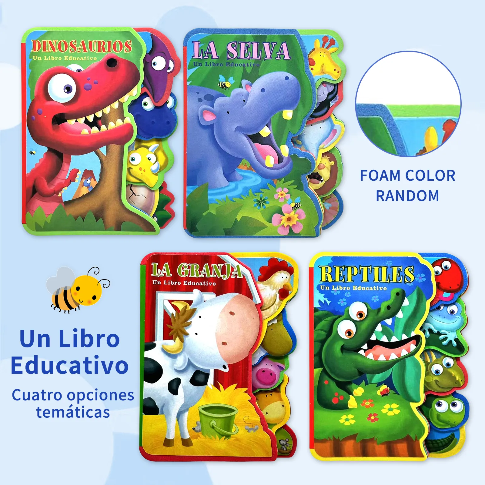 Spanish Children's Storybook – Cute Animal Illustrations, Early Learning
