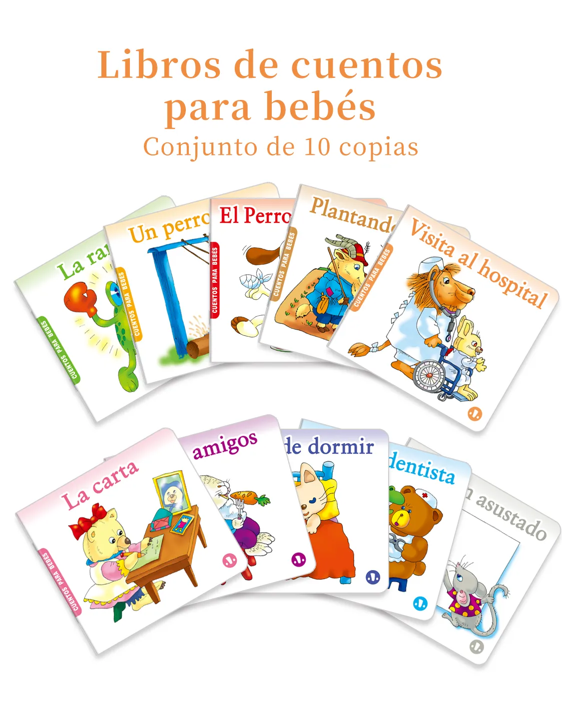 Baby Bedtime Story Books – 10 Cute Animal Tales in Spanish