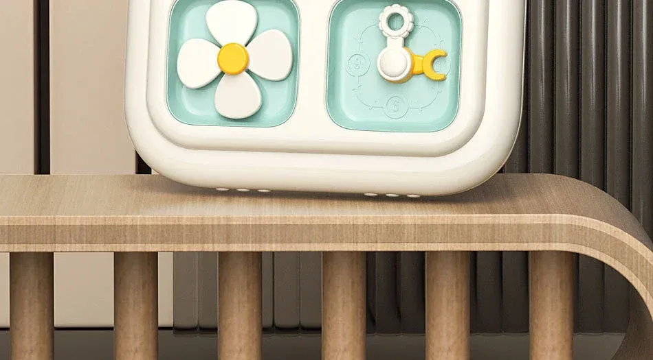 New 6 in 1 Montessori Educational Toys Sensory Busy Board Baby Practice Skills Drawer Mirror Fidget Educational Toy for Girl Boy