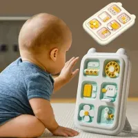 Montessori Busy Board: Educational Toys for Baby & Toddler Skills