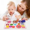 Montessori Busy Board – Educational Wooden Toys for Toddlers