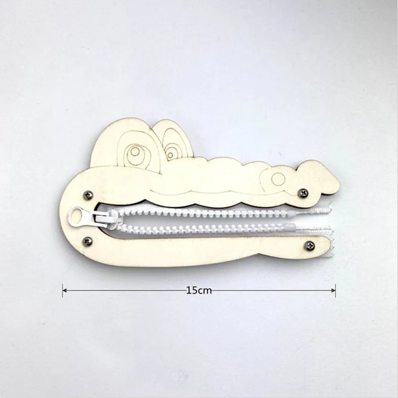 Montessori Busy Board Toys For Children Educational Games DIY Busy Board Parts Wooden Toys Sensory Board Games Puzzles For Kids